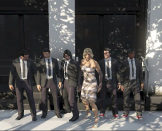 Illustration for article titled Iconic Album Covers, Recreated in... GTA V